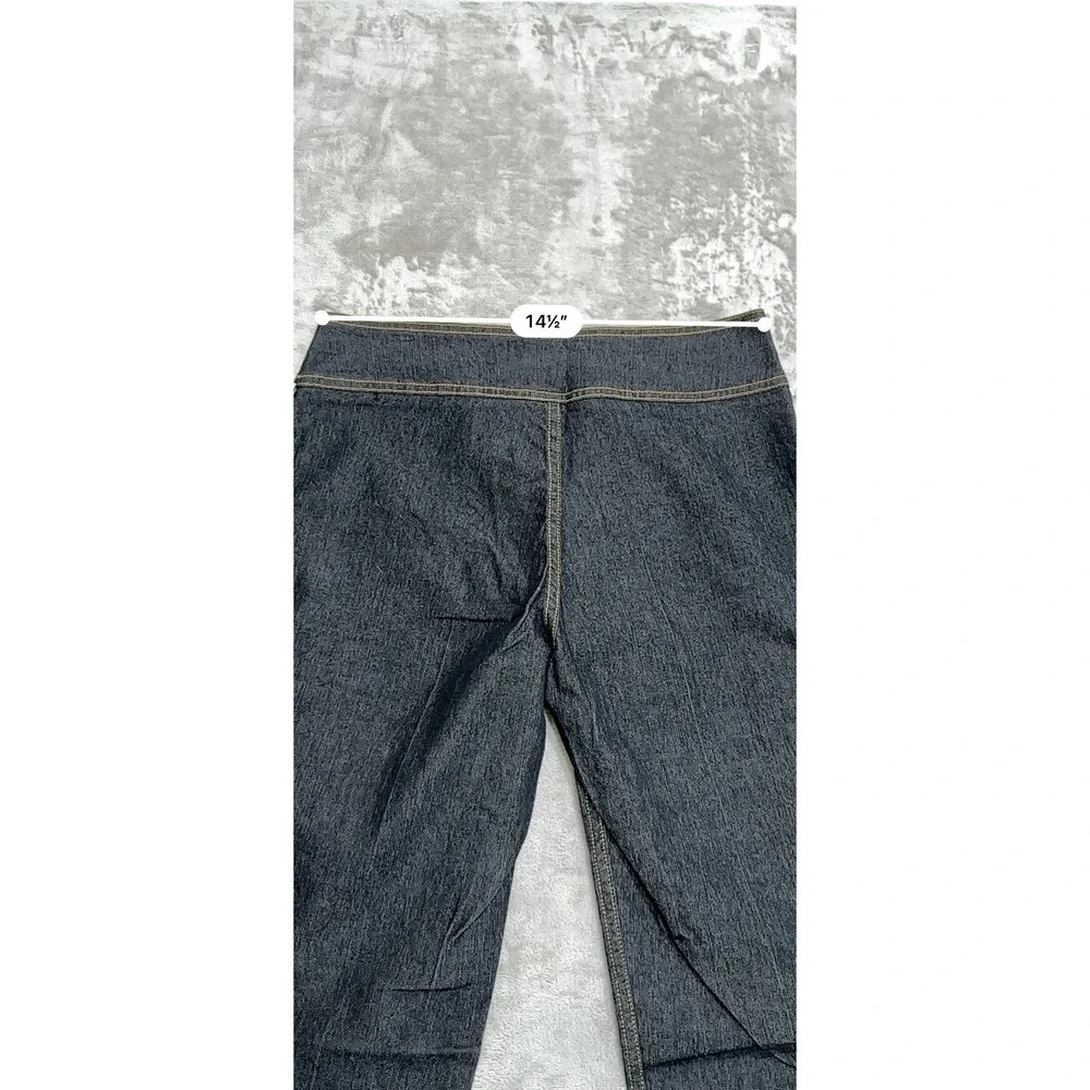 NWT Vintage Y2K Flare Jeans Dark Wash Wide Leg Low Rise Whimsigoth Women Sz 10 - Picture 8 of 8